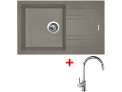 Set Set Sinks Linea 780 Truffle + Vitalia