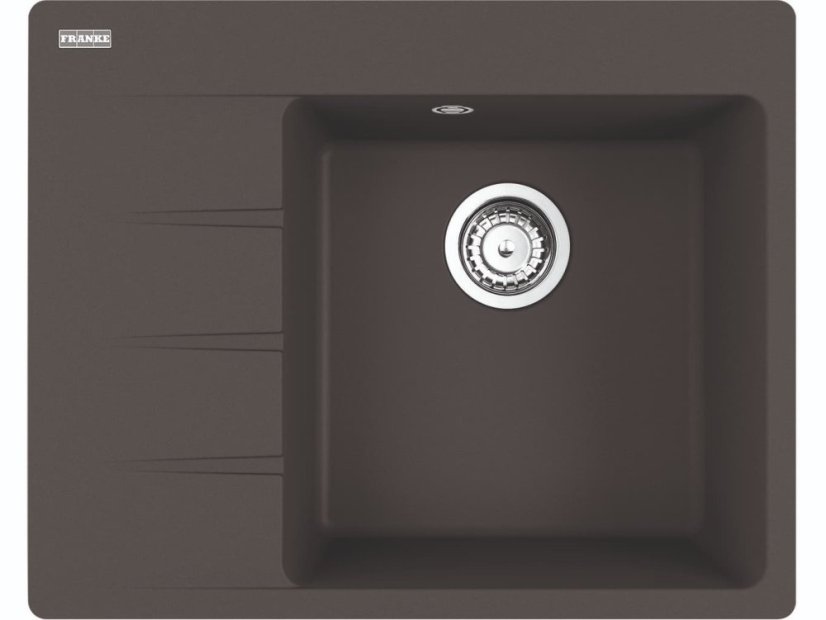 Granitový dřez Franke CNG 611-62 TL/7 Šedá břidlice