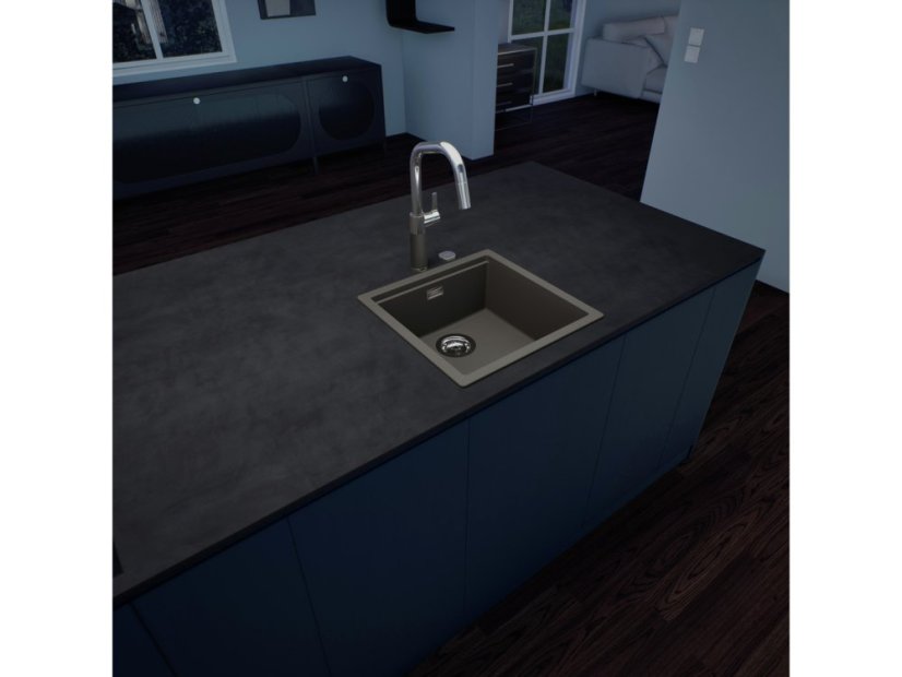 Granitový dřez Schock Kiruna N-100-A Dusk