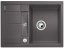 Granitový dřez Blanco METRA 45 S Compact Silgranit šedá skála oboustranné provedení s exce