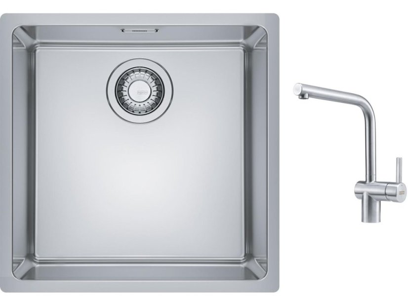 Set Franke MRX 210/610-40 Nerez + baterie Franke FC 3834 ATLAS NEO Nerez