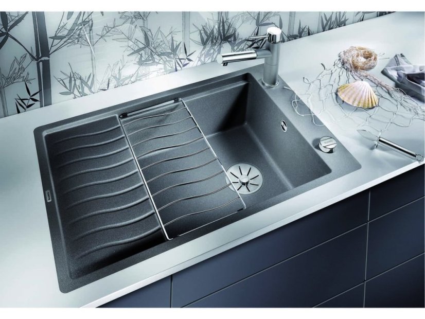 Granitový drez Blanco ELON XL 6 S-F InFino káva s exc. + prísluš.