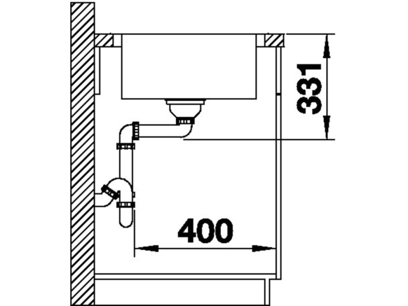 Nerezový dřez Blanco LEMIS XL 6 S-IF nerez kartáčovaný s excentrem