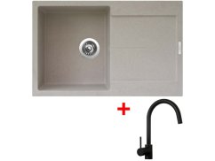 Sinks ULTIMA 790 Avena + Vitalia čierná matná