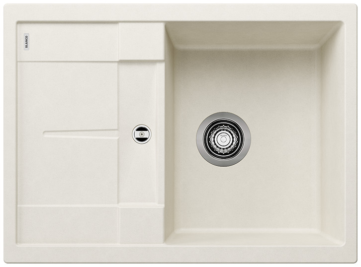 Granitový dřez Blanco METRA 45 S Compact bílá soft