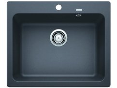 Granitový dřez Blanco Naya 6 Šedá skála