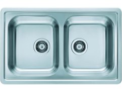 Nerezový dvojdrez Alveus Elegant 40