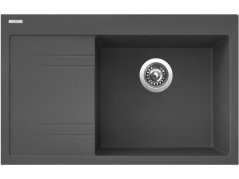 Set Sinks RIM 780 P Titanium + Vitalia černá matná