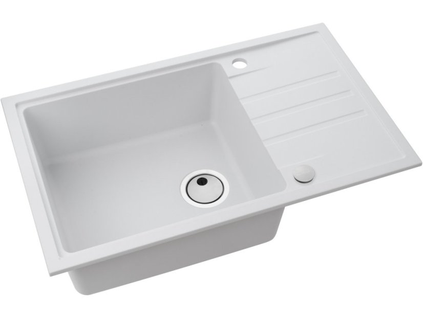 Granitový dřez Alveus INTERMEZZO 130 bílý