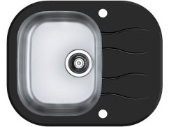 Kuchyňský drez Alveus Wave 10 čierný