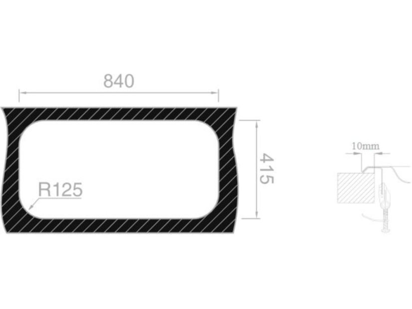 Nerezový drez Sinks SEVILLA 860 DUO V leštený