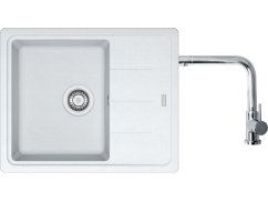 Set Franke BFG 611-62 Biela-ľad + Franke FN 0143 Chróm