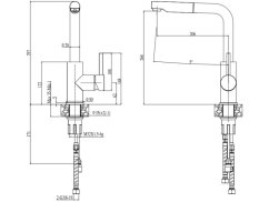 Kuchynská batéria Alveus Sara