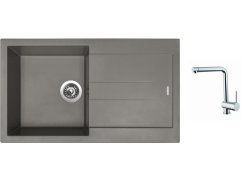 Set Sinks AMANDA 860 Truffle + batéria Sinks MIX 3 chróm Set Sinks AMANDA 860 Truffle + batéria Sinks MIX 3 chróm