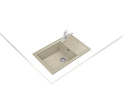 Granitový drez Teka STONE 60 S-TG 1B 1D Topaz