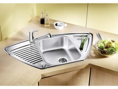 Nerezový dřez Blanco TIPO 9 E Nerez