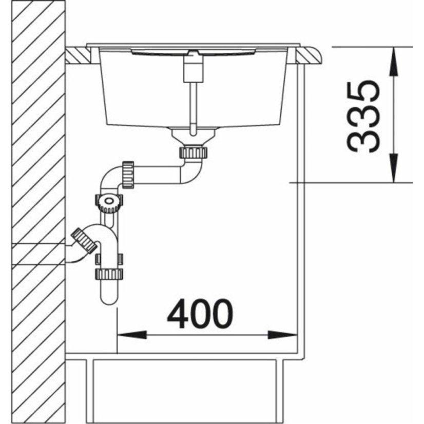 Granitový drez Blanco METRA XL 6 S sivá skala