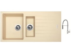 Set Sinks PERFECTO 1000.1 Sahara + baterie Sinks MIX 35 PROF S chrom