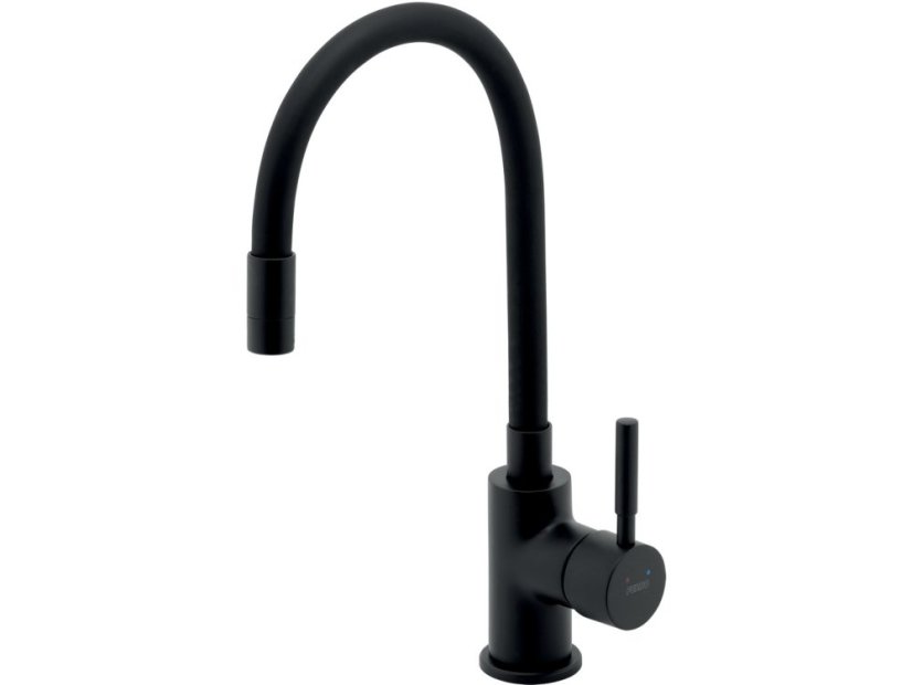 Dřezová baterie Novaservis Ferro, černá mat 70710.5