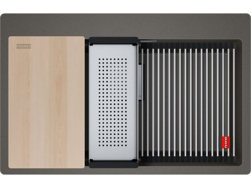 Granitový dřez Franke KNG PRO 610-73 Šedá břidlice