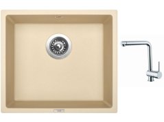 Set Sinks FRAME 457 Sahara + baterie Sinks MIX 3 chrom Set Sinks FRAME 457 Sahara + baterie Sinks MIX 3 chrom