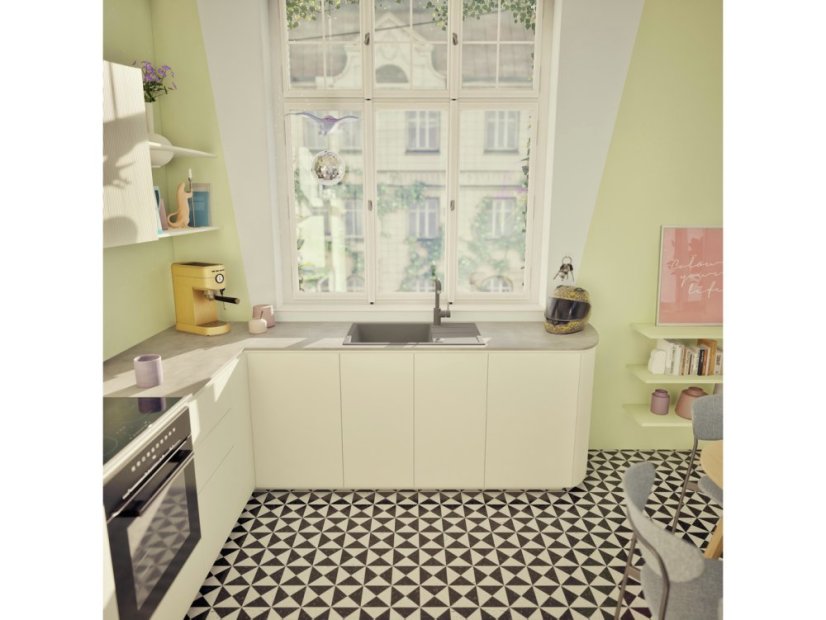 Granitový dřez Schock Manhattan D-100LS-A Croma