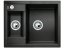 Granitový drez Blanco METRA 6 antracit s excentrom