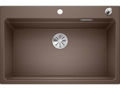 Granitový drez Blanco ETAGON 8 Káva, s excentrom