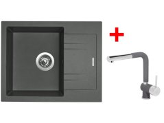 Sinks LINEA 600 Titanium + Mix 3 P GR