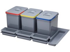 Sinks PRACTIKO 900 3x15l