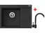 Sinks RIM 650 L Granblack + Polo GR