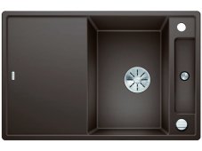 Granitový drez Blanco AXIA III 45 S-F InFino káva drez vpravo s excentrom prísluš. sklo