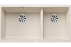 Granitový dřez Blanco SUBLINE 480/320 U Bílá soft - 1