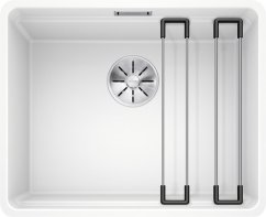 Granitový dřez Blanco Etagon 500 F Bílá soft