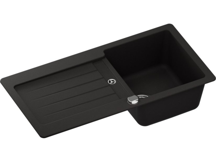 Granitový drez Schock Typos D-100S-A Nero