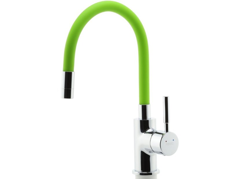 Dřezová baterie Novaservis Ferro Zelená/chrom 70710.0S