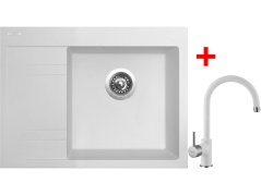 Sinks RIM 650 P Milk + Vitalia GR Sinks RIM 650 P Milk + Vitalia GR
