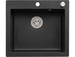 Granitový drez Alveus CORTINA 160 čierna