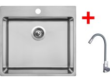 Dřezová baterie Sinks ARCO celonerezová