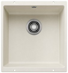 Granitový drez Blanco Rotan 400 U Biela soft