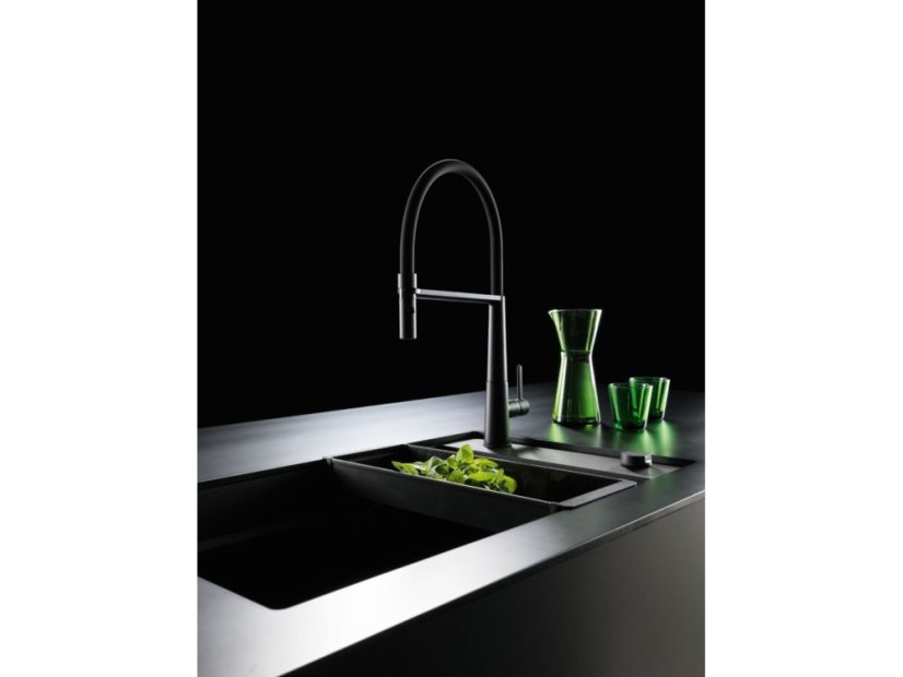 Dřezová baterie Franke FG 0598.901 ICON SEMI PRO Matná černá