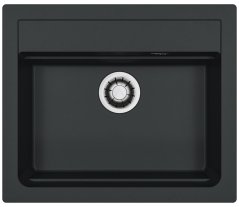 Granitový drez Alveus ATROX 30 QC čierný matný  A90