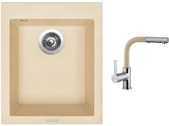 Set Sinks CUBE 410 Sahara + baterie Sinks ENIGMA S Sahara Set Sinks CUBE 410 Sahara + baterie Sinks ENIGMA S Sahara