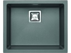 Granitový drez Alveus Quadrix 50 Steel