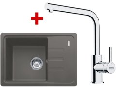 Set Franke G266 BSG 611-62 Šedý kámen +FS 3230.031