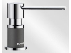 Dávkovač LATO/chróm sivá skala