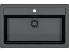 Granitový dřez Alveus Atrox 40 černý 91 - Black edition