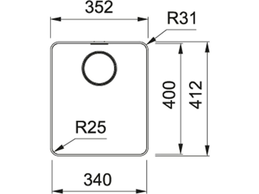 Nerezový dřez Franke MYX 210/610-34