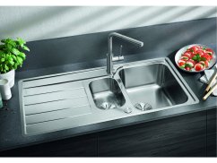 Nerezový drez Blanco Classimo 6 S-IF InFino nerez kartáčovaný