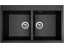 Set Sinks AMANDA 860 DUO Metalblack + baterie Sinks ENIGMA S Metalblack